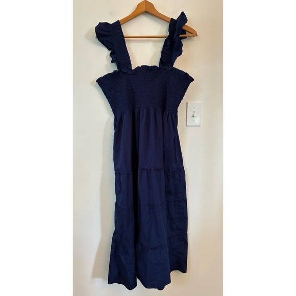 Hill House Home Ellie Nap MIDI Dress in Navy - Picture 11 of 14